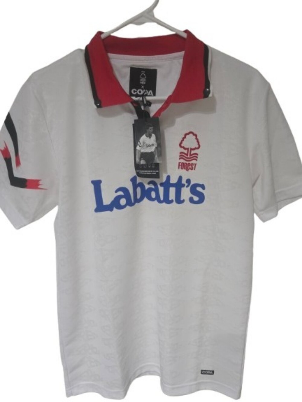 COPA Nottingham Forest Labatt's Retro Football Jersey Soccer Shirt NWT Size M